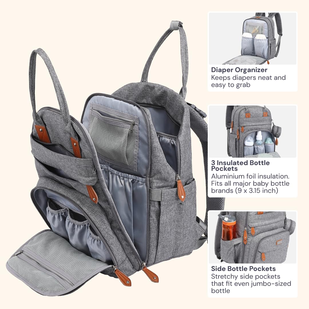 Baby Diaper Changing Bag Backpack