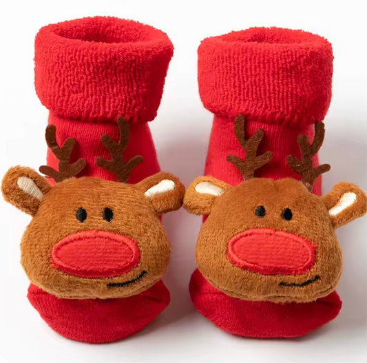 Fluffy Warm Deer Socks